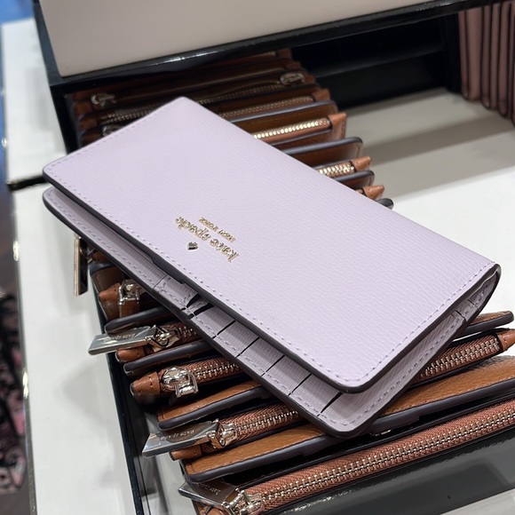 Kate Spade Darcy Large Slim Bifold Wallet
Lilac Moon - Picture 8 of 16